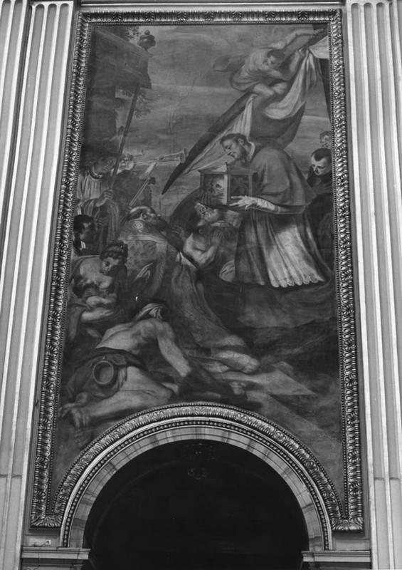 Arrivo ad Ancona del cardinale Giovanni Bessarione con il capo di Sant'Andrea - Chiesa di S. Andrea della Valle, Roma